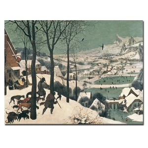 Trademark Fine Art -Pieter Bruegel 'Hunters in the Snow - 1565' Canvas Art - 1 of 1