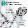Attop Shower Head,10 Functions High Pressure shower head with handheld 2 Power Wash, Non-Clogging Nozzles, Leakproof 6.5ft Hose&Metal Bracket - 4 of 4
