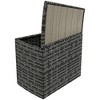 Resenkos 8 Pieces Patio Furniture Set, Outdoor Sectional Furniture, PE Rattan, Mixed-Brown - 4 of 4