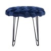 Mylie Round Ottoman Stool - Linon - 3 of 4