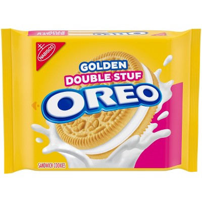 Oreo Golden Double Stuf - 14.03oz : Target