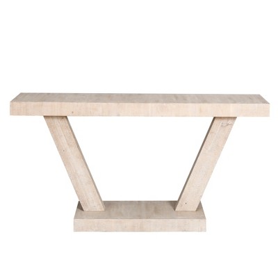 VYNXARIA Rustic Vintage Coffee Table with Distressed Wood Finish