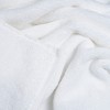 Hastings Home Zero Twist Collection 100% Cotton Towel Set - White, 6 Pieces - image 4 of 4