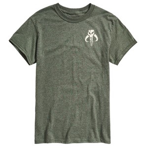 Men's - The Mandalorian - Mando Icon Short Sleeve Graphic T-Shirt - 1 of 4
