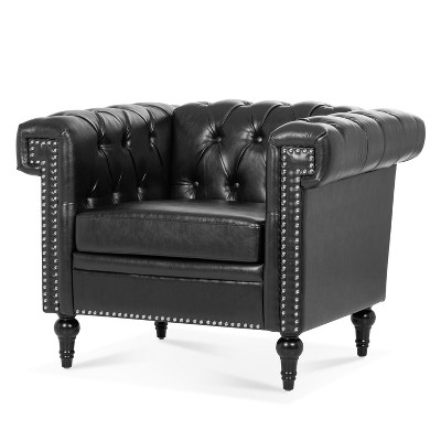 NicBex Velvet Accent Chair,Upholstered Living Room Chairs with Mid-Height Backrest and Gourd Shaped Wood Leg,Accent Chairs for Living Room