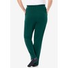 Woman Within Plus Size Petite 7-Day Knit Straight Leg Pant - 3 of 4
