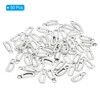 Unique Bargains Metal Bulk Elegant DIY Crafts Jewelry Making Initial Pendant 50 Pcs - 3 of 4