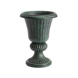 BrylaneHome Traditional Embry Plastic Urn Planter - 1 of 4