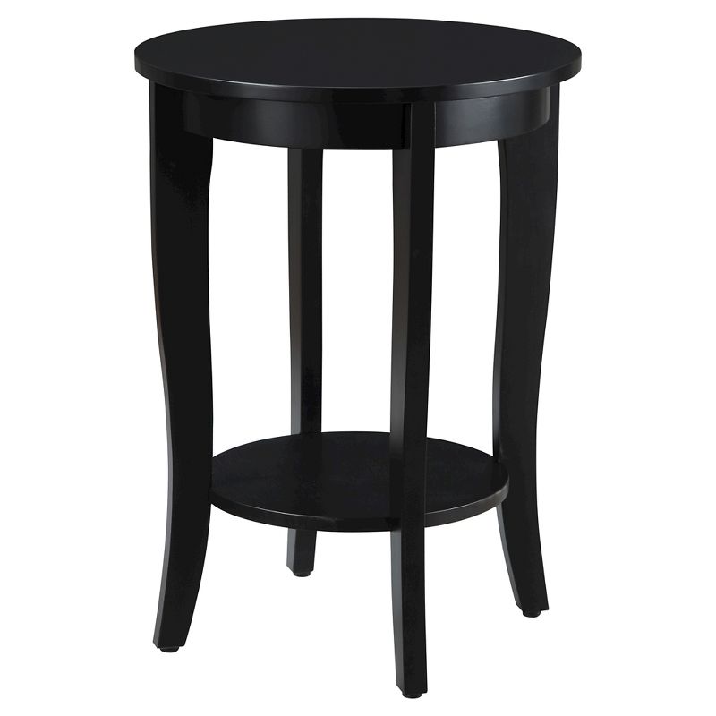American Heritage Round End Table - Convenience Concepts, 1 of 5