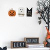 YOOCOZZ 3-Piece Halloween Decoration Sets with Pumpkin, Ghost and Bat Element - 2 of 4