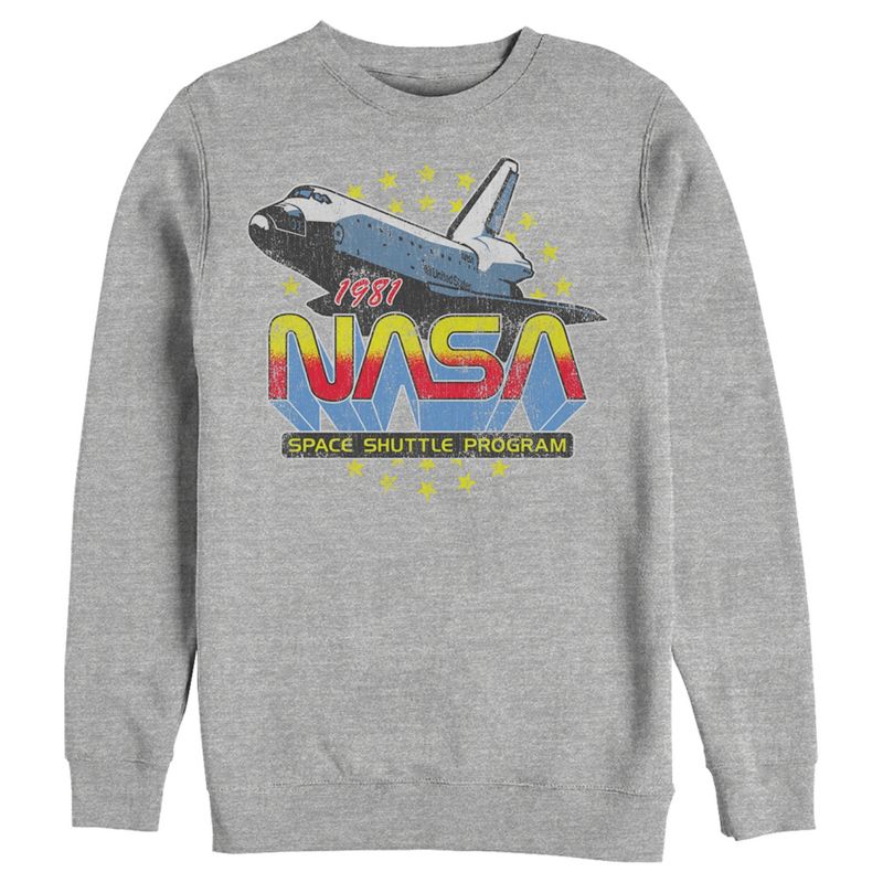 Men's NASA 1981 Retro Stars Sweatshirt, 1 of 4