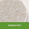 Scotch 2'' X 2'' X 0.2'' Floor Pad 162ct: Felt Chair Leg Protectors, Anti-Scratch, Beige PET Material, 0.2" Thick - 4 of 4
