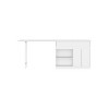 FUFU&GAGA Kitchen Island with StorageAdjustable table - 3 of 4