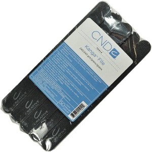 CND Kanga File 240/240 Grit | The 240/240 grit sides file down those enhancements faster than lesser grit nail Boards.- (50 Pack) - 1 of 2