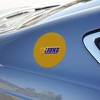 Georgian Court University Secondary Logo Automotive Car Refrigerator Locker Vinyl Circle Magnet - 3 of 4