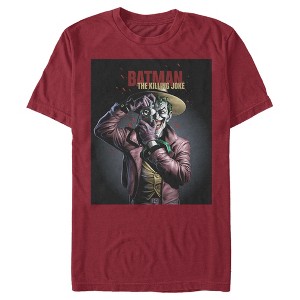 Men's Batman Joker Camera Poster T-Shirt - 1 of 4