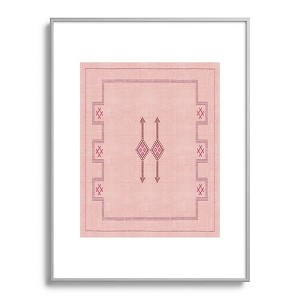 Becky Bailey Bungalow Kilim Metal Framed Art Print - Deny Designs - 1 of 4