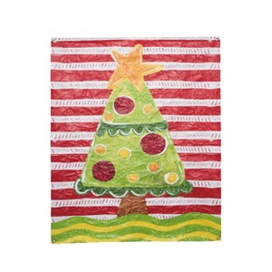 Transpac Paper 46 in. Multicolor Christmas Art - 1 of 3