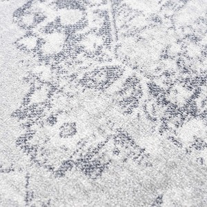 Hauteloom Akram Antrasit Flat Pile Washable Rug - 1 of 4