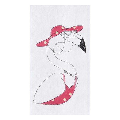 C&F Home Flamingo Flour Sack Cotton Kitchen Towel