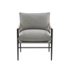 Cali Performance Fabric Accent Chair Pearl White 27.5"W x 31.8"D x 35.7"H - 3 of 4