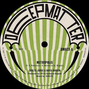 David Bardon - Metropolis / The Right Orchid (vinyl 7 inch single) - 1 of 1