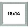 PosterPalooza | Refined Blue Picture Frame - UV Acrylic, Backing Board, Hanging Hardware Included - 2 of 4
