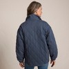 Lands' End Women's RainDefense Serious Sweats Quilted Full Zip Jacket - 2 of 4