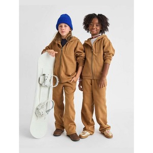 The Children's Place Boys Premium Fleece Utility Wide Leg Pants - 1 of 4