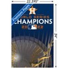 Trends International MLB Houston Astros - 2022 World Series Team Logo Unframed Wall Poster Prints - 3 of 4