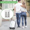 10pcs Small Travel Containers, Black Sample Containers with Screw Lids, 5 Size 3/5/10/15/20 Gram - 4 of 4