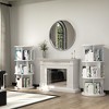 Rotating Bookshelf 3 Tier, 360° Display Standing Book Shelf Organizer, Corner Bookshelves Wood Revolving Bookcase for Bedroom, Living Room - 2 of 4
