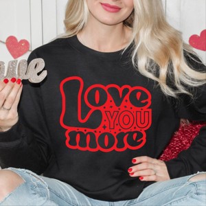 Simply Sage Market Love Your More Bubble Sweatshirt - 1 of 4