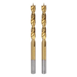 Unique Bargains High-Speed Steel Metric Carpenter Twist Straight Brad Point Drill Bits - 1 of 3