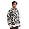 Cow Men's Long Sleeve Cosplay Zip Hoodie - 2 of 4