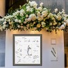 Domus Signature Mat Picture Frame – Guest Book Alternative for Weddings, Graduations, or Retirement – Autograph Photo Mat for Signature Board - 4 of 4