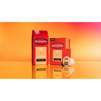Community Coffee First Light Roast Coffee Single Serve Pods - 22ct