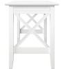AFI Furnishings Work Table with Charger WH - 4 of 4