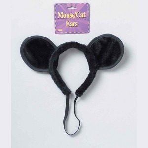 Forum Novelties Mouse/Cat Costume Ears - 1 of 1