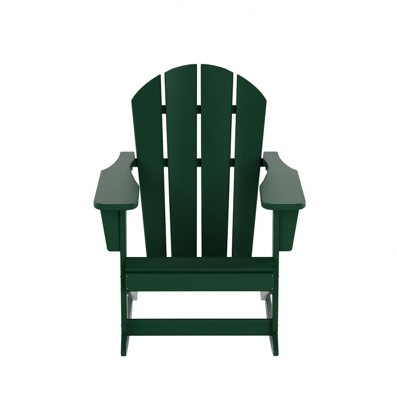 WestinTrends  Outdoor Patio Porch Rocking Adirondack Chair (Set of 2), 5 of 11