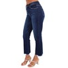 Women's High Rise Slim Straight Jeans - RISEN - 2 of 4