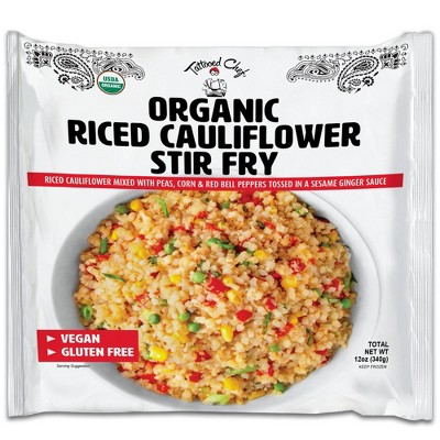 Tattooed Chef Frozen Organic Riced Cauliflower Stir Fry - 12oz