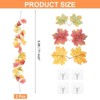 Unique Bargains Autumn Artificial Decorative Fall Maple Leaf Garland 5.9 Ft 2 Pcs - 2 of 4