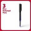 TRU RED Rollerball Pens Fine Point Blue 3/Pack (TR57320) - 2 of 4