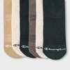 Champion Iconic Essentials Men's 6pk Cushion Quarter Socks - 6-12 - 4 of 4
