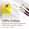 Strathmore 300 Series Gallery Stretched Canvas, 8x10 inch, Pack of 3 - 4 of 4