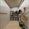 4x8 FT Metal Storage Sheds Outdoor, Metal Yard Sheds MetalGarden Shed Kit, MetalTool Shed with Lockable Door, Utility Shed with Air Vent for Garden - 3 of 4