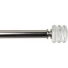 Urbanest 1-inch Diameter Palazzo Crystal Adjustable Single Drapery Curtain Rod - 2 of 2