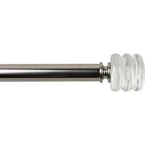 Urbanest 1-inch Diameter Palazzo Crystal Adjustable Single Drapery Curtain Rod - 1 of 1