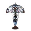 Chloe Lighting CH3T381VB18-DT3 GRENVILLE Victorian Dark Bronze 3 Light Double Lit Table Lamp 18" - 2 of 4